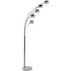 Image de KARE LAMPADAIRE 5 BRANCHES DESIGN CHROMÉ