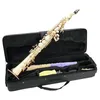 Image de Dimavery Sp-10 Bb Soprano Saxophone, Gold