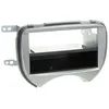 Image de Adaptateur de faÃ§ade 2-DIN pour avec vide poche Micra 2011-2013 > gris