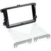 Image de Adaptateur de faÃ§ade 2-DIN pour Seat / Skoda / VW noir piano
