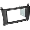 Image de Kit Support Autoradio Pour Mercedes Classe C W203 Noir Generique