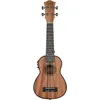 Image de Cascha Hh2026e Premium Mahogany E/A Pack Ukulélé Soprano Électro-Acoustique