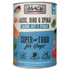 Image de 6x800g MAC's adulte saumon, épinards, nourriture pour chien humide