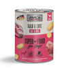 Image de 6x800g MAC's adulte veau, canard, nourriture pour chien humide
