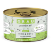 Image de 24x200g Grau Menu gourmand sans céréales boeuf, canard - Pâtée pour chat