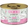 Image de 12x200g Grau menu gourmand Kitten poulet, canard - Pâtée pour chat