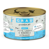 Image de 6x200g Grau menu gourmand sans céréales dinde, saumon, maquereau - Pâtée pour chat