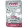 Image de Grau Bouchées gourmandes 16 x 125 g pour chat - poulet, veau