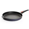 Image de Poêle ronde en fonte 32 cm avec manche amovible 1532dpi Diamond lite - Woll - Gris - Fonte