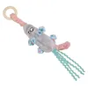 Image de Jouet Peluche Pour Chat Souris Ãlastique Avec Anneau En Bois Nobby Pet