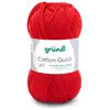 Image de Fil à tricoter COTTON QUICK UNI - Gründl - PPSC - certifié Oeko-Tex(...) - 120 Rouge