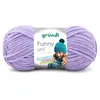 Image de Fil à tricoter effet velour FUNNY - Grundl - 100 Gr - Oeko-Tex(...) - 22 Violet
