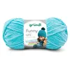 Image de Fil à tricoter effet velour FUNNY - Grundl - 100 Gr - Oeko-Tex(...) - 24 Bleu