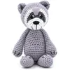 Image de Kit de Crochet Gründl   Wilma le Raton Laveur - Tout inclus pour créer une peluche adorable(...) - Gris