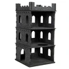 Image de Maisonnette CanadianCat Company Château fort en feutre pour chat - environ L 55 x l 55 x H 108 cm