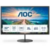 Image de AOC Q32V4 - Écran LED - 32" (31.5" visualisable) - 2560 x 1440 QHD @ 75 Hz - IPS - 250 cd/m² - 1200:1 - 4 ms - HDMI DisplayPort - haut-parleurs - noir