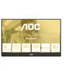 Image de AOC Style-line 16T20E2 - T20 Series - écran LED - 16" (15.6" visualisable) - portable - 1920 x 1080 Full HD @ 60 Hz - IPS - 250 cd/m² - 1000:1 - 4 ms - Mini HDMI, 2xUSB-C - haut-parleurs - noir