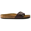 Image de Birkenstock Nu-Pieds Birkenstock Madrid Pour Homme En Matière Synthétique (Birko Flor). - 41