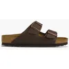 Image de Claquettes Birkenstock Arizona Dark Brown 0051701 - 47