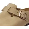 Image de Birkenstock Sabots Birkenstock Boston Waxy Tabac Marron - 36