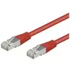 Image de EFB-Elektronik ECOLAN - Cordon de raccordement - RJ-45 (M) pour RJ-45 (M) - 10 m - FTP - CAT 5e - moulé, sans crochet, bloqué - rouge