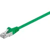 Image de Cat 5e CÃ¢ble Patch, F/utp, Vert, 2 M, Conducteur En Aluminium PlaquÃ© Cuivre (cca). Longueur De CÃ¢ble 2 M