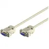 Image de Cable Db9 F/F moulé - 2 m