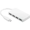 Image de Goobay 66274 Adaptateur USB-C pour Appareil USB A 3.0/USB-C Blanc
