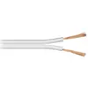 Image de goobay Câble pour haut-parleur en vrac 4 mm² 50 m blanc