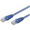 Image de Intellinet - Cordon de raccordement - RJ-45 (M) pour RJ-45 (M) - 20 m - UTP - CAT 5e - moulé, sans crochet - bleu