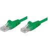 Image de Intellinet - Cordon de raccordement - RJ-45 (M) pour RJ-45 (M) - 5 m - UTP - CAT 5e - moulé, sans crochet - vert