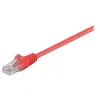 Image de goobay - Cordon de raccordement - RJ-45 (M) pour RJ-45 (M) - 7.5 m - UTP - CAT 5e - moulé, sans crochet - rouge