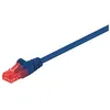 Image de Goobay 68432 cÃ¢ble de rÃ©seau Bleu 0,5 m Cat6 U/UTP (UTP)