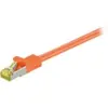 Image de Cordon rj45 catégorie 7 s ftp 1 m (orange) generique 91588