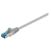 Image de goobay - Câble réseau - RJ-45 (M) pour RJ-45 (M) - 50 cm - SFTP, PiMF - CAT 6a - sans halogène, moulé - gris