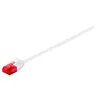 Image de goobay - Cordon de raccordement - RJ-45 (M) pour RJ-45 (M) - 7.5 m - UTP - CAT 6 - rond - blanc