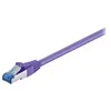 Image de goobay - Câble réseau - RJ-45 (M) pour RJ-45 (M) - 7.5 m - SFTP, PiMF - CAT 6a - sans halogène, moulé, sans crochet - violet