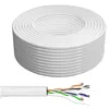 Image de goobay - Câble en vrac - 100 m - UTP - CAT 6 - solide - blanc