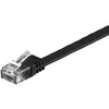 Image de GENERIQUE Nom : Câble RJ45 plat catégorie 6 U/UTP 5 m (Noir)