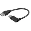 Image de goobay rallonge de câble USB - 15 cm