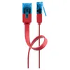 Image de Goobay - Cat 6a CÃ¢ble Patch Plat, U/utp, Rouge, Conducteur En Cuivre (cu). Longueur De CÃ¢ble 5 M