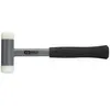 Image de KS Tools Maillet à embouts plastiques anti rebonds, manche acier, L. 295 mm, Ø 35 mm