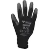 Image de Brilliant Tools - Gants En Tricot Microfin, Noir, L 12 Paires