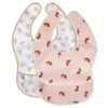 Image de Little Forest Lot De 2 Bavoirs Avec Poche Lapin De LÃ¤ssig