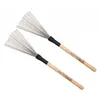 Image de Rohema - jb1 balais manche bois brins acier - paire de baguettes