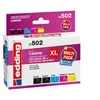 Image de edding EDD-502 - Pack de 5 - XL - noir, jaune, cyan, magenta - compatible - cartouche d'encre - pour Canon PIXMA iP8750, iX6850, MG5550, MG5650, MG6450, MG6650, MG7150, MG7550, MX725, MX925