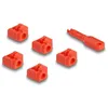 Image de DeLOCK Set de bloqueurs de ports pour RJ45 femelle, 10 unitÃ©s