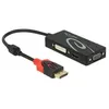 Image de Delock - Convertisseur vidéo - DisplayPort - DVI HDMI VGA - noir - Pour la vente au détail