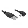 Image de Delock - Câble USB - USB (M) pour mini USB type B (M) - 3 m - connecteur à angle droit