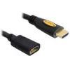Image de DeLOCK High Speed HDMI with Ethernet - HDMI avec câble d'extension Ethernet - 2 m
